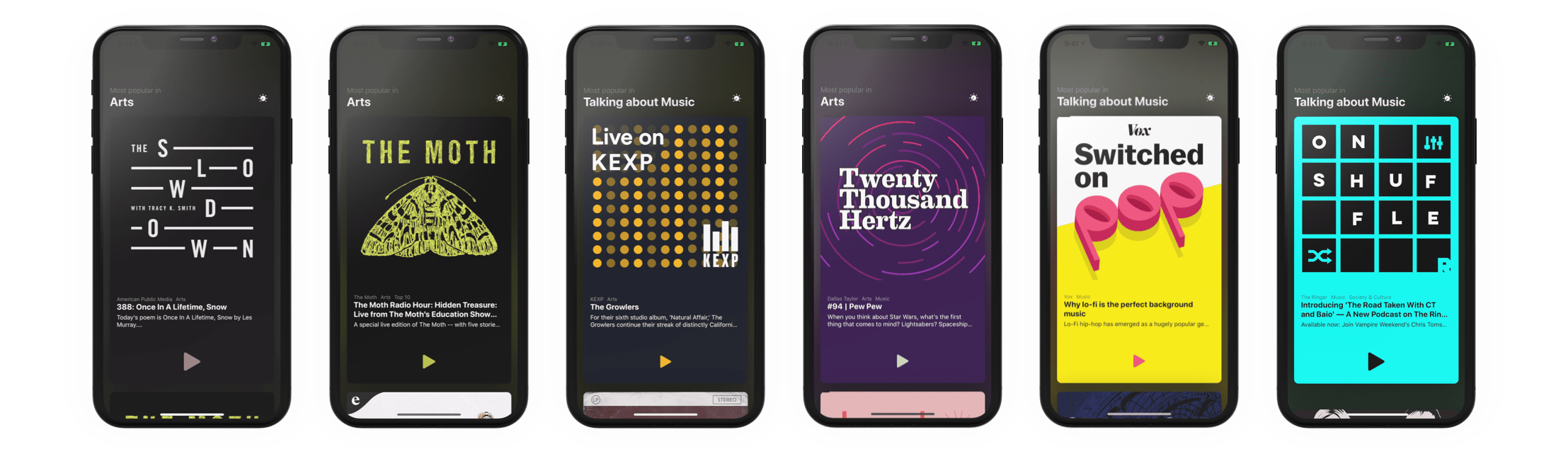 A podcast player that doesn’t feel like a hacked music player